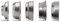 Lelit Ensemble de Filtres Lelit58 pour Porte-Filtres de 58mm - PLA180S - Argent