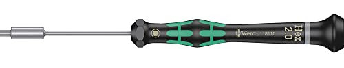 Wera 05118110001 2069 Elektroniker-Steckschlüssel, 2.0 x 60 mm