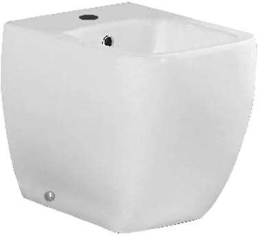 BIDET METROPOLITAN HIBISCUS FILO MURO Sanitari Ceramica Erogazione Rubinetto