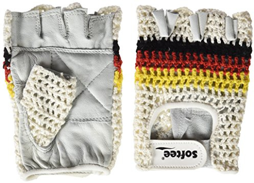 Softee Gewichtheber-Handschuhe Mehrfarbig Black/White/Yellow/Red M