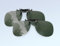 2 STK 3-D Polfilterbrille, zirkular, passiv (0˚/0˚) Clip On 3D-Brille - Aufsatz für Brillenträger - 2 Stück