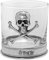 English Pewter Company Pewter Skull and Cross Bones Whisky Rum Glass Tumbler [TUM07]