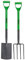 Draper Garden Tools Set - 2 Piece |Carbon Steel Garden Fork and Spade |Gardening Hand Tools Set |Y-dee Handle | 16566