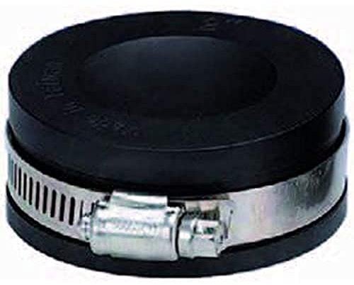 AquaForte PVC Elastomer, flexible Endkappe, Ø 110 mm/ 4 (Klemmbereich 110-100 mm), enorm flexibel!