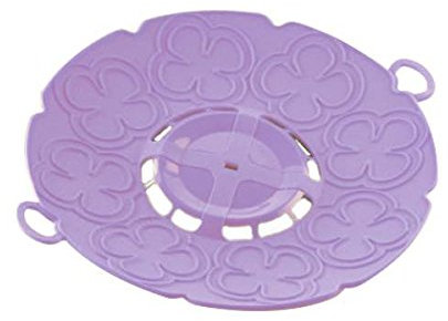 Silikomart | Silikondeckel mit Dampfschlitzen, Farbe Lila, Maße Ø300 mm, Made in Italy