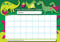 Sticker Solutions – Dinosaurier-Belohnungstafel (DIN-A4) mit 25 Aufklebern