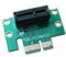 KALEA-INFORMATIQUE 90°-Riser-ähnlicher Winkeladapter für PCIe x1-Steckplätze. Zur horizontalen Montage Einer PCI Express x1-Karte.
