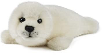 Living Nature Plüschtier — Robbenwelpe (20 cm), Crème