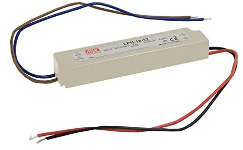 LED Fuente de alimentación 18W 36V 0,5A ; MeanWell LPH-18-36 ; Transformador