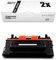2X Eurotone kompatibler Toner für HP Laserjet Managed M 506 DNM xm ersetzt CF287X 87X Black