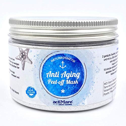 actiMare Anti Aging Peel off Mask - Gesichtsmaske aus Blau und Braun Algen | Naturkosmetik | von actiMare natural cosmetics
