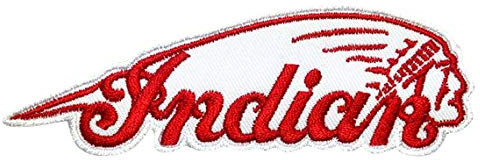 Indian Motorcycle Big Bike American biker gang T Aufnäher Besticktes Patch zum Aufbügeln Applique Souvenir Zubehör
