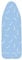 WENKO Bügeltischbezug Air Comfort M, Bügelbrettbezug mit 5-lagiger Komfort-Polsterung, Aluminiumschicht für knitterfreies Bügeln, Hitzereflektion, 2 Bezugsspanner, max. 125 x 40 cm