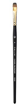 Callia Mixed Media Artist Paint Brush Chisel Blender