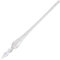 Herbin 21401T - Glasfeder, rund, 18cm, ideal für Kalligraphie, 1 Stück, Transparent