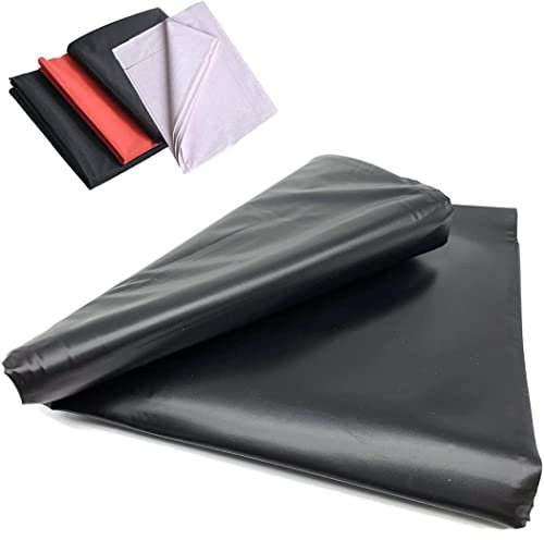 Dickere Wasserdichte Sexlaken Sex Sheets Waterproof Sexspiele Für Paare, Weiche PVC Und Latex-Bettlaken Sex Bondage Sexblätter Lacktuch Mit Volle Größe Einzelbett/Doppelbett Sex Toys,Schwarz,200x220