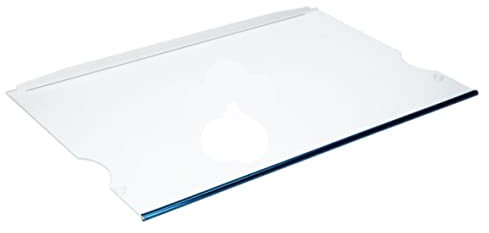 ensipart Glasboden 712x330 mm mit Dekor- und Halteleiste für Kühlschank Glaseinlegeboden Glasplatte kompatibel wie Liebherr 7272336