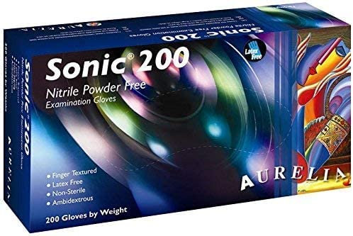 Bamboo Panda Sonic Nitrile Powder Free Examination Gloves X200 Extra Large