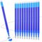 Vicloon Radierbare Ersatzmine 0,7mm, 12pcs löschbare Stiftmine, Radierstift Tintenroller radierbar Nachfüllminen radierbarer Kugelschreiber austauschbare Mine(Blau)