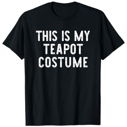 This Is My Teapot Costume Halloween Simple Kids Tea-Pot T-Shirt