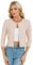 MODIURBAN Blazer - Cardigan corto da donna, elegante, a maniche lunghe, con bottoni e tasche (confezione multipla), Colore: crema, M