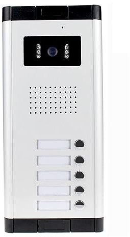 Citofono senza fili 700TVL di interfono impermeabile Videocitofono Videocamera for esterni Visione a infrarossi IR con pulsanti di chiamata multipli for appartamento/case per affari/uffici/hotel(520