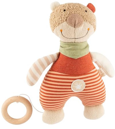 SIGIKID Spieluhr mit Wunschmelodie personalisierbar Geschenk zur Geburt oder Taufe für Babys von Geburt an geeignet braun/Hase,Onesize,braun/Hase
