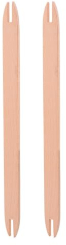 DECORNIJIA 2 Stk. Holzshuttle Webstock 12 Zoll Strickwerkzeug FüR Diy Pullover Schal Wandteppiche WebrahmenzubehöR NäHzubehöR FüR Handarbeiten