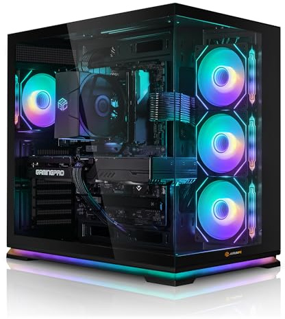 Aurum Gaming PC Intel Core i7-12700F • GeForce RTX5070Ti 16GB • 32GB DDR4 • 1000GB M.2 SSD • Windows 11 • Luftkühlung • WLAN • Gamer PC Computer Gaming Rechner
