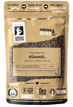 Bremer Gewürzhandel Kümmel, ganz, Kümmelsamen zum Kochen und Backen, 100g