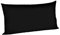 fleuresse 9200 Colours Interlock Jersey Kissenbezug aus 100% Baumwolle, Oekotex Standard 100, 40 x 80 cm, schwarz