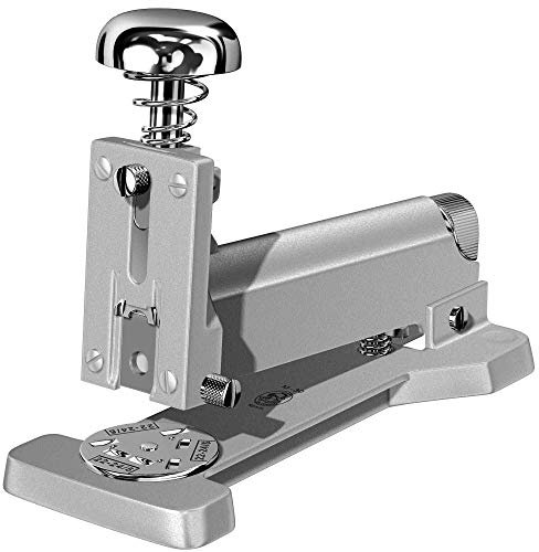 EL CASCO Grapadora M-30 CG, Cromada y Gris, Capacidad para 90 hojas