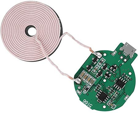 DIY Qi Wireless Charging Sendemodul ultradünne Single Large Coil mit Multi-Level-Schutz, 5W, Plug and Play