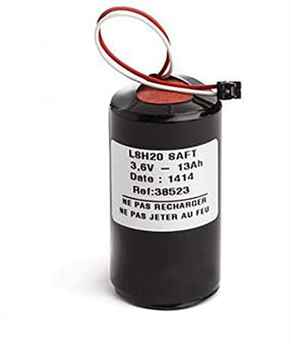 Pile Batterie Alarme Compatible LEGRAND 432 90 - D - LSH20-3,6V - 13,0Ah + Connecteur Noir Centrale 432 14
