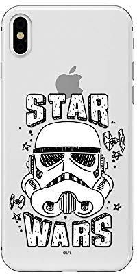 ERT GROUP mobile phone case for Apple Iphone X/XS original and officially Licensed Star Wars pattern Stormtrooper 013 optimally adapted to the shape of the mobile phone, partially transparent