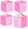 Aufbewahrungsboxen aus Oxford-Stoff, wendbar, mit Pailletten, Aufbewahrungskorb, Würfel, faltbar, Aufbewahrungsbox, für Schlafzimmer, Kinder, Spielzeug, Haustiere, Spielzeug, Kleidung (Rosa)