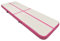 vidaXL Gymnastikmatte Aufblasbar mit Pumpe Turnmatte Tumbling Matte Training Fitnessmatte Yogamatte Trainingsmatte 400x100x20cm PVC Rosa