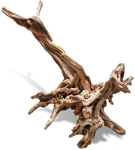 PINVNBY Natürliches großes Treibholz für Aquarium, Reptilien, Terrarium, Dekoration, Dekorationen, Verschiedene Zweige, Bartdrachen, Tankzubehör (29,2–40,6 cm/1 Stück)