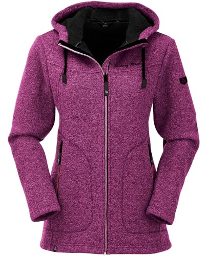 Maul Sport Damen Polar-Strickfleecejacke Wilde Kaiserin