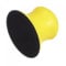 sourcing map Hook and Loop Hand Sanding Block 3 Inch Round Detail Sanding Disc PU Foam Backing Plate Manual Sander for Detailing Polishing