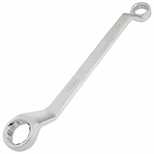 SEIWEI Double Ring Spanner, 22mm x 24mm, Polished Chrome Vanadium Steel