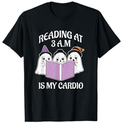 Lesen um 3 Uhr morgens ist mein Cardio Book Club Bewertungen Literatur T-Shirt