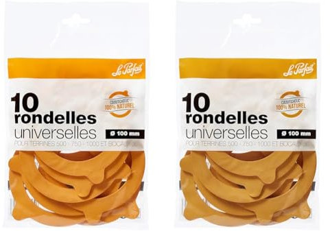Le Parfait - Sachet de 10 rondelles Super - 100mm (Lot de 2)