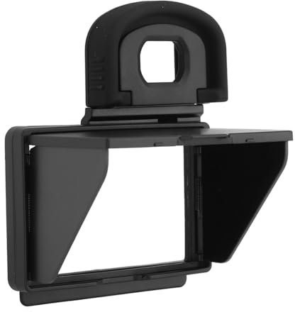 Foldable Camera Screen Hood, Camera LCD Screen Hood Shade Protective Cover For 1DX 1DX2 DSLR, Block Sunlight Anti Glare Pop Up Screen Protector Display Guard Monitor Shield