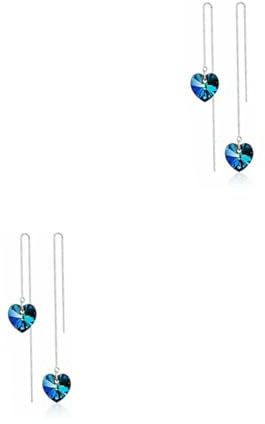PACKOVE 3st Ohrstecker Für Damen Ohrhänger Für Damen Ohrringe Für Frauen Im Trend Blaue Ohrringe Für Frauen Ohrringe Für Frauen Orrous Blaue Tropfenohrringe Geschenk Modellieren Fräulein