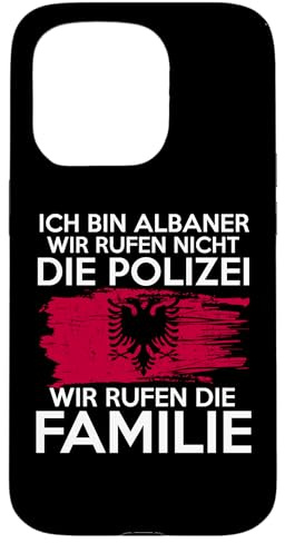 Albanische Familie Albanien Albaner Hülle für iPhone 15 Pro