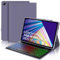 Tastiera per Lenovo Tab M10 Plus (3rd Gen), 7 funzioni di retroilluminazione, Custodia per 10.61 TB-125FU/TB-128FU/TB-128XU, Tastiera Italiano Slim Bluetooth Rimovibile Magnetica, Viola lavanda