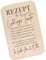 Frühstücksbrett mit Gravur, Rezept für die beste Tante, Personalisiertes Küchenbrett, Geschenke für Tante, Frühstücksbrett, Frühstücksbrettchen, Holz Schneidebretter, Holzbrett, Servierbrett