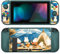 Playvital ZealProtect Weiche Schutzhülle für Nintendo Switch Konsole Joy Con, Case Hülle Cover Zubehör für Switch mit HD Klar Schutzfolie&Sticks Kappen&ABXY Richtungstastenkappen(Camping Häschen)