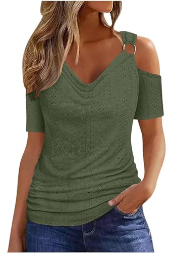 Canotta Sottogiacca Pizzo Maglietta Pecora Nera Blusa Seta Fucsia Magliette Semplici Tinta Unita T Shirt Donna con Spalline Magliette Papa E Figlia Camicette Donna Seta Polo Donna Manica Lunga